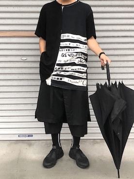 「ハラチ」｜「アイテム（アクセサリー）」を使った、NOO  NAMEさん（メンズ・170cm）の夏コーディネート