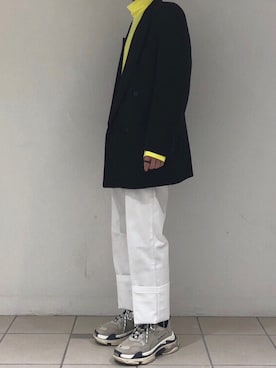「triple s」｜NOO  NAMEさん（メンズ・170cm）の春コーディネート