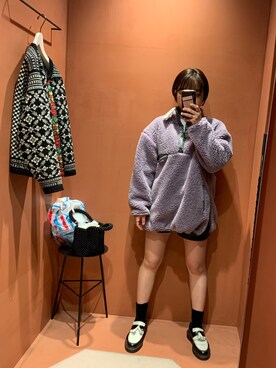 「ROKU」｜「アイテム（ブルゾン）」を使った、zupontasさん（レディース・158cm）の夏コーディネート