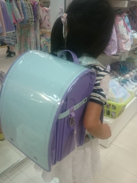 「fafa（フェフェ）のアイテム（バッグ）」を使った、yuka_mamaさん（キッズ・110cm）の夏コーディネート
