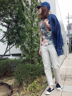 momoさん（レディース・167cm）の春コーディネート