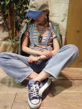 momoさん（レディース・167cm）の春コーディネート