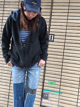 momoさん（レディース・165cm）の冬コーディネート