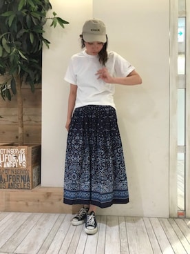 momoさん（レディース・165cm）の夏コーディネート