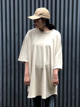 「チュニック」｜「アイテム（その他）」を使った、momoさん（レディース・165cm）の秋コーディネート