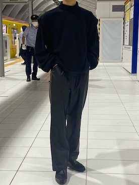 「endevice（エンデヴァイス）のアイテム（シューズ）」を使った、sbさん（メンズ・166cm）の秋コーディネート