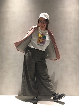 「RAGEBLUE（レイジブルー）のアイテム（その他アウター）」を使った、さくぷにゅさん（レディース・165cm）の冬コーディネート