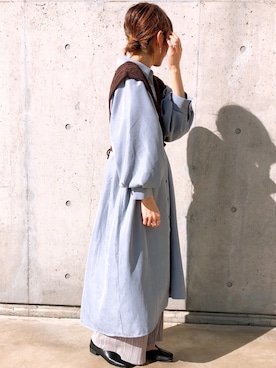 「ビスチェコーデ」｜megmonさん（レディース・152cm）の冬コーディネート