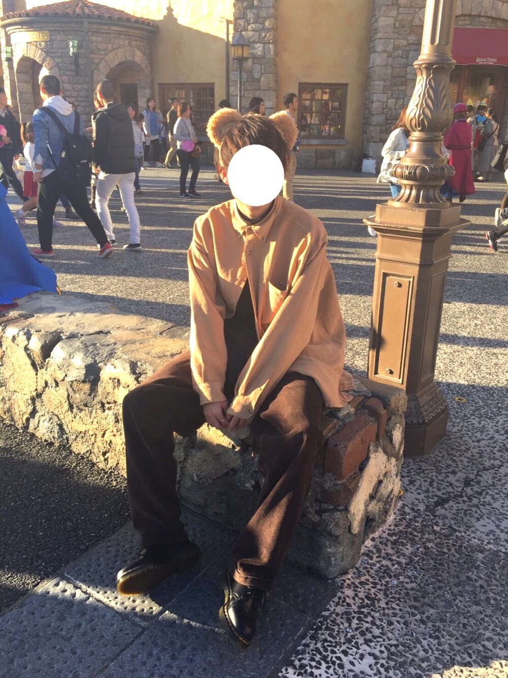 「Dr. MartensのDr. Martens 1461 59 3EYE SHOE（ブーツ、ブラック系）」を使った、まさきさん（メンズ・176cm）の秋コーディネートの1枚目の写真