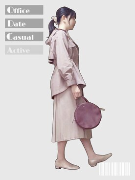 「UnReef（アンリーフ）のアイテム」を使った、fujiさん（レディース・170cm）の春コーディネート