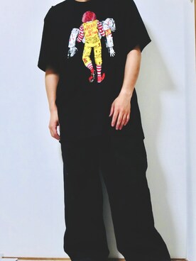 「★★★のアイテム」を使った、季さん（メンズ・165cm）の春コーディネート