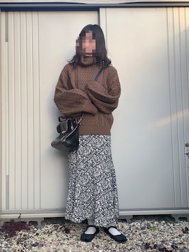 「tiptop」｜ぐりさん（レディース・162cm）の冬コーディネート