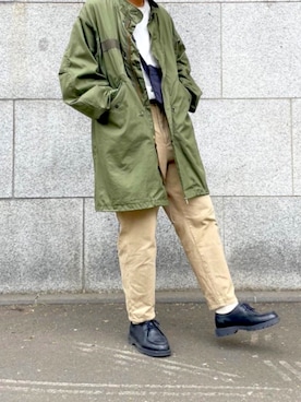 「amiacalva（アミアカルヴァ）のアイテム」を使った、hiroさん（メンズ・178cm）の春コーディネート