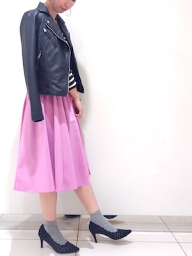 ゆてぃさん（レディース・162cm）の春コーディネート