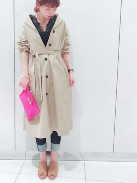 ゆてぃさん（レディース・162cm）の春コーディネート