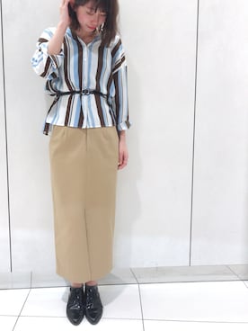 ゆてぃさん（レディース・162cm）の春コーディネート