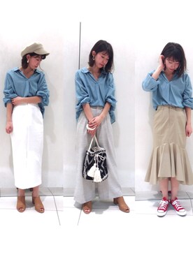 ゆてぃさん（レディース・162cm）の春コーディネート