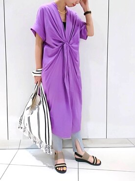 ゆてぃさん（レディース・162cm）の夏コーディネート