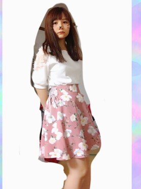 「ドラフトマジェ」｜はるぴぃさん（レディース・150cm）の夏コーディネート