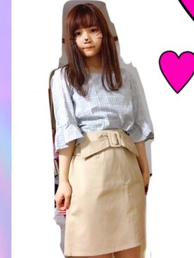 「ドラフトマジェ」｜はるぴぃさん（レディース・150cm）の夏コーディネート