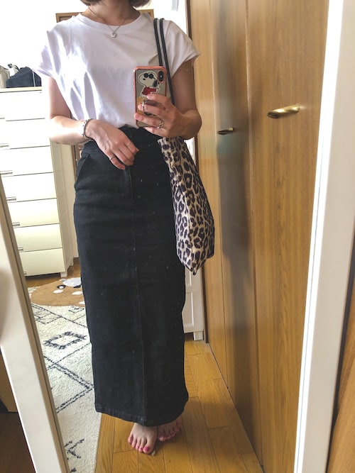 00a00 Azul By Moussyのデニムスカートを使ったコーディネート Wear