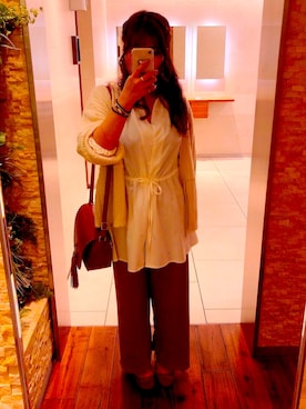 みかんさん（レディース・167cm）の秋コーディネート