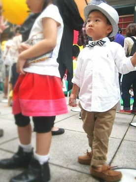 SSKKNTさん（キッズ・100cm）の秋コーディネート