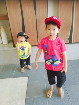 SSKKNTさん(キッズ・100cm)の春コーディネート