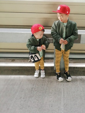 「オシャレパッソ」｜SSKKNTさん（キッズ・110cm）の秋コーディネート