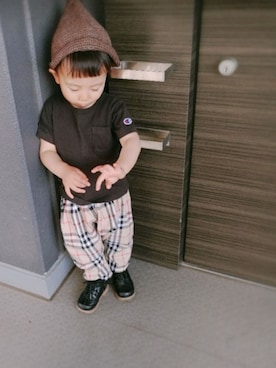 SSKKNTさん（キッズ・90cm）の春コーディネート