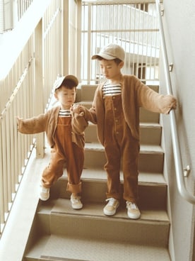 SSKKNTさん（キッズ・90cm）の秋コーディネート