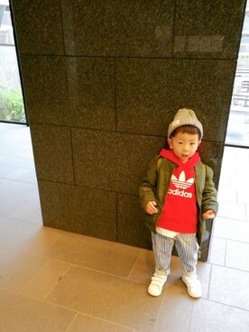 SSKKNTさん（キッズ・90cm）の春コーディネート