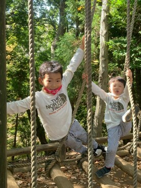 SSKKNTさん（キッズ・100cm）の秋コーディネート