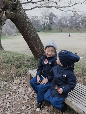 SSKKNTさん（キッズ・100cm）の秋コーディネート