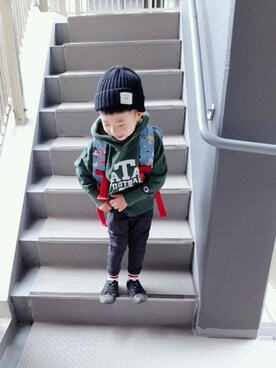 SSKKNTさん（キッズ・100cm）の春コーディネート