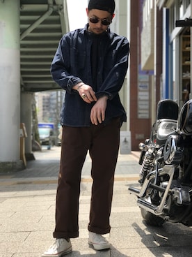 Tomoya  Miuraさん（メンズ・169cm）の春コーディネート