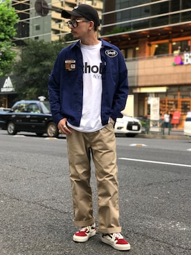 「アイテム（リング）」を使った、Tomoya  Miuraさん（メンズ・169cm・20代）の夏コーディネート