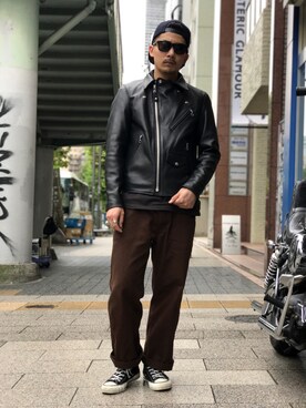 Schott LAZONA Kawasaki｜Tomoya  Miura的時尚穿搭