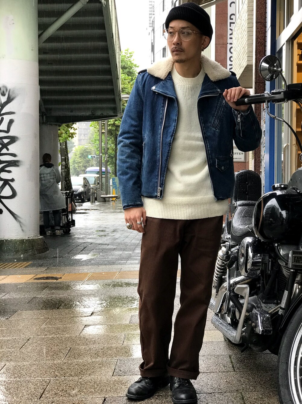 schott（ショット）の「Schott/ショット/DENIM RIDERS BOA COLLAR