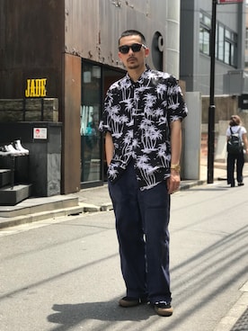 Tomoya Miuraさん(メンズ・169cm)の夏コーディネート