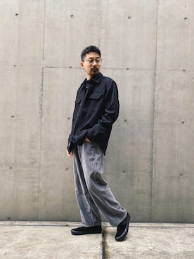 Tomoya Miuraさん(メンズ・170cm)の秋コーディネート