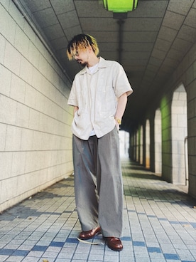 Tomoya  Miuraさん（メンズ・170cm）の夏コーディネート