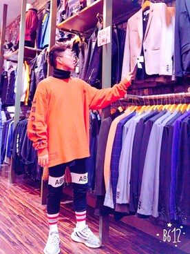 「hba」｜そーまさん（メンズ・170cm）の秋コーディネート