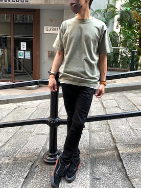 「vans」｜「アイテム（アクセサリー）」を使った、cyeungyeungさん（メンズ・178cm）の春コーディネート