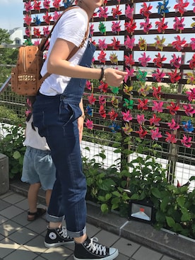 「MARC JACOBS（マークジェイコブス）のアイテム（ブレスレット）」を使った、mkさん（レディース・164cm）の夏コーディネート