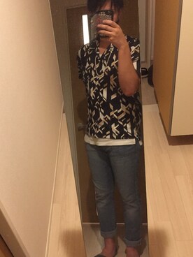 若林さん（メンズ・182cm）の秋コーディネート