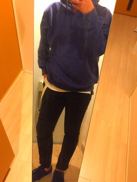 若林さん（メンズ・182cm）の秋コーディネート