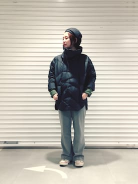 「NAU（ナウ）のアイテム」を使った、muuさん（レディース・150cm）の冬コーディネート