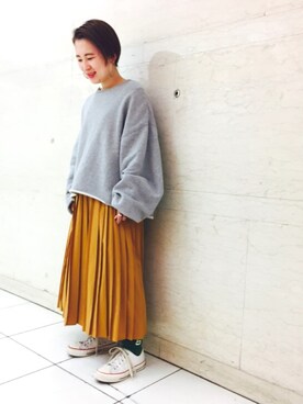 muuさん（レディース・150cm）の冬コーディネート