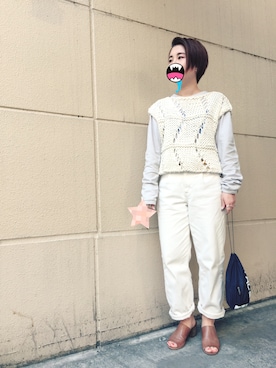 「Maiami（マイアミ）のアイテム」を使った、muuさん（レディース・150cm）の春コーディネート